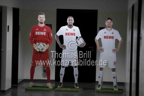 Christoph Hettenkofer führt Besucher durch das Stadion des 1. FC Köln im RheinEnergie Stadion Köln (© Thomas Brill)