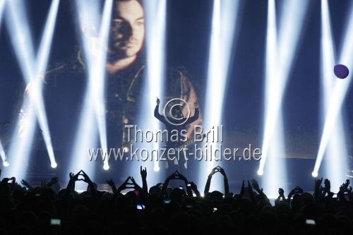 Amerikanische Alternative-Rock-Band Thirty Seconds to Mars gastiert auf ihrer 