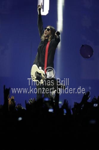 Amerikanische Alternative-Rock-Band Thirty Seconds to Mars gastiert auf ihrer 