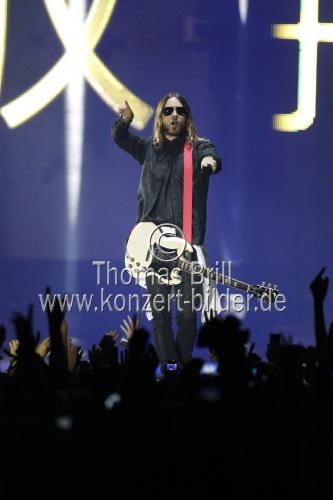 Amerikanische Alternative-Rock-Band Thirty Seconds to Mars gastiert auf ihrer 