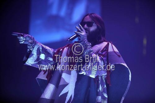 Amerikanische Alternative-Rock-Band Thirty Seconds to Mars gastiert auf ihrer 
