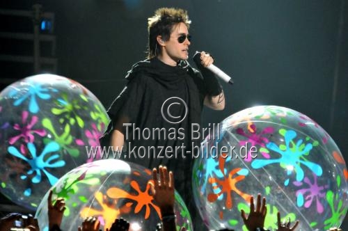 Amerikanische Alternative-Rock-Band 30 Seconds to Mars gastiert auf ihrer 