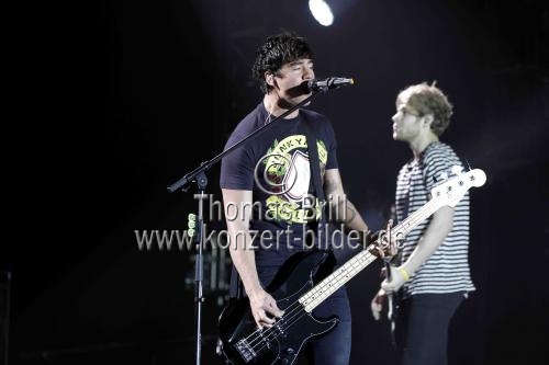 Australische Pop-Rock-Band 5 Seconds of Summer gastiert auf ihrer 