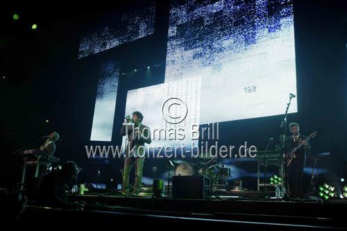 Norwegische Pop-/Rockband A-Ha gastiert mit ihrem Sänger Morten Harket auf ihrer 