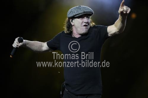 Australische Hardrock-Band AC/DC gastiert auf ihrer 