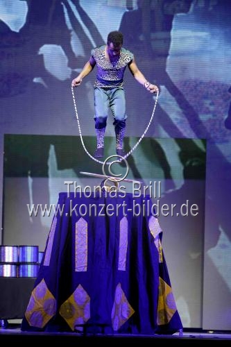 Artistikshow des österreichischen Aktionskünstlers André Heller AFRIKA! AFRIKA! gastiert in der Lanxess-Arena Köln (© Thomas Brill)