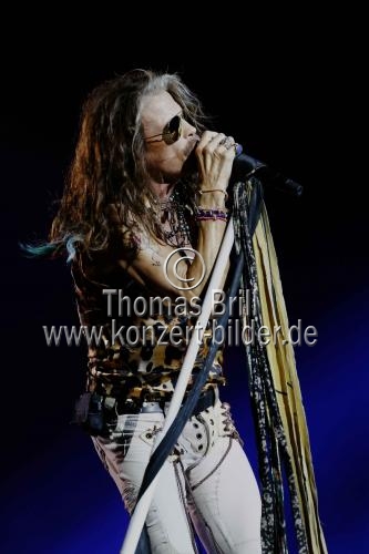 Amerikanische Rock-Band Aerosmith gastiert auf ihrer 