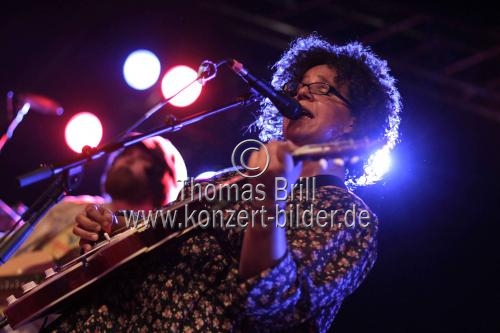 Amerikanische Southern Rock und Bluesband Alabama Shakes gastiert auf ihrer 