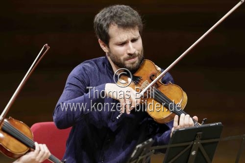 Kammermusikensemble Alinde Quartett gastiert mit Werken von Josquin des Prez und Franz Schubert in der Kölner Philharmonie (&copy; Thomas Brill)