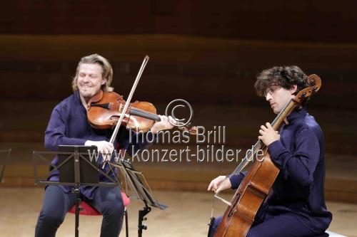 Kammermusikensemble Alinde Quartett gastiert mit Werken von Josquin des Prez und Franz Schubert in der Kölner Philharmonie (© Thomas Brill)