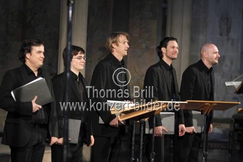 Das Ensemble Amarcord eröffnet mit ihrem Konzert 