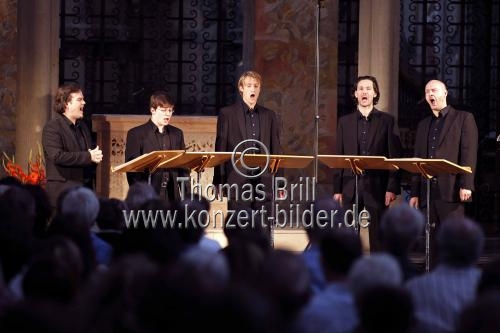 Das Ensemble Amarcord eröffnet mit ihrem Konzert 