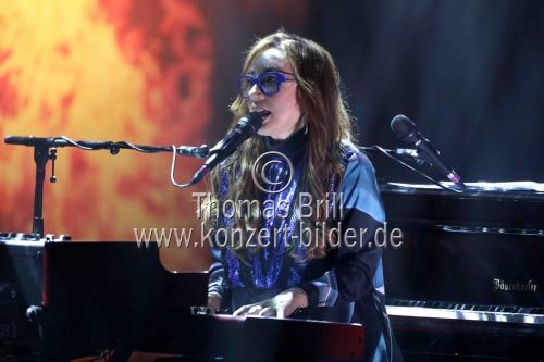 Amerikanische Sängerin und Pianistin Tori Amos gastiert auf ihrer 