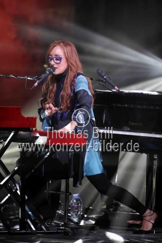 Amerikanische Sängerin und Pianistin Tori Amos gastiert auf ihrer 