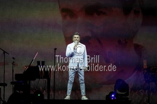 Deutsche Pop- und Schlagersänger Thomas Anders gastiert auf seiner 