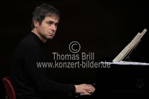 Polnischer Pianist Piotr Anderszewski gastiert mit dem deutschen Violinist Frank Peter Zimmermann in der Philharmonie Köln (&copy; Thomas Brill)