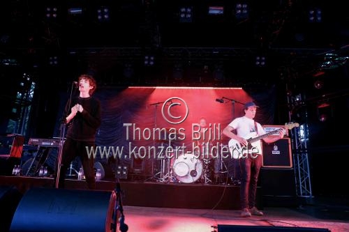 Deutsche Pop-Rock-Band AnnenMayKantereit gastiert im Rahmen des c/o pop Festivals 2017 auf ihrer 