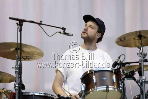 Deutsche Pop-Rock-Band AnnenMayKantereit gastiert mit ihrer 
