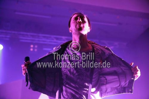 Deutsche Hip-Hop-Gruppe Antilopen Gang gastiert auf ihrer 