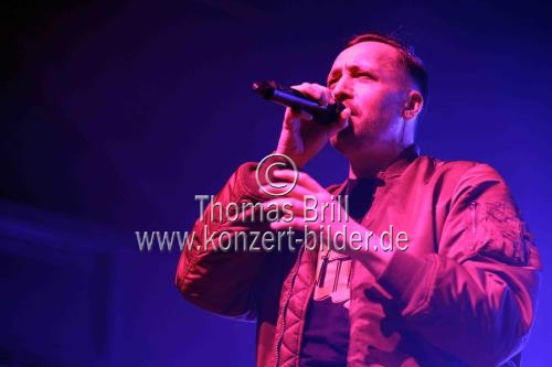 Deutsche Hip-Hop-Gruppe Antilopen Gang gastiert auf ihrer 