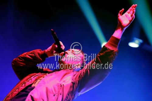 Deutsche Hip-Hop-Gruppe Antilopen Gang gastiert auf ihrer 