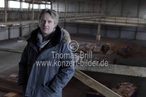 Intendant am Schauspiel Kln Stefan Bachmann stellt das Depot im Carlswerk als neues Interim des Schauspielhaus Kln ab Beginn der Saison 2013/14 vor (&copy; Thomas Brill)