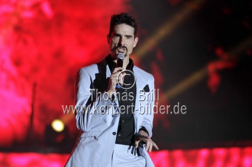 Amerikanische Boygroup Backstreet Boys gastiert auf ihrer 