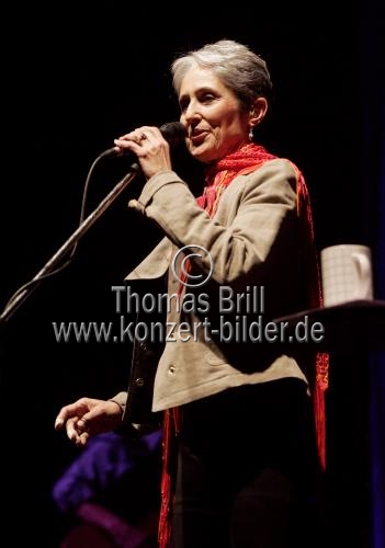 Amerikanische Folk-Sngerin Joan Baez auf 