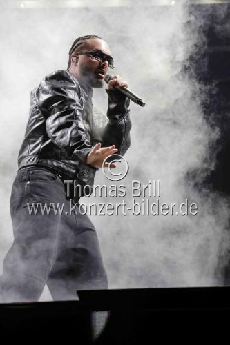 Kolumbianische Sänger J Balvin gastiert auf seiner 