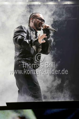 Kolumbianische Sänger J Balvin gastiert auf seiner 