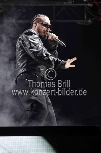 Kolumbianische Sänger J Balvin gastiert auf seiner 