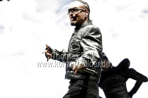 Kolumbianische Sänger J Balvin gastiert auf seiner 