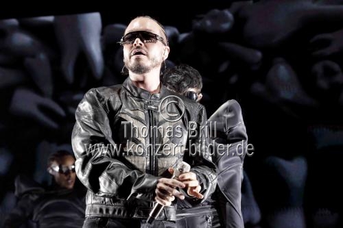 Kolumbianische Sänger J Balvin gastiert auf seiner 
