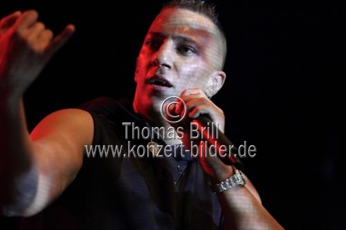 Deutsche Rapper Farid Bang gastiert auf seiner 