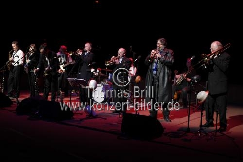 Britischer Posaunist Chris Barber gastiert mit der Big Jazz and Blues Band zu seinem 80. Geburtstag in der Philharmonie Köln (&copy; Thomas Brill)