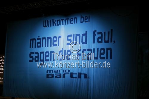 Deutsche Stand Up-Comedian Mario Barth gastiert mit seinem Programm 