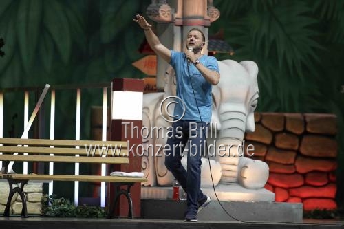 Deutsche Stand Up-Comedian Mario Barth gastiert mit seinem Programm 