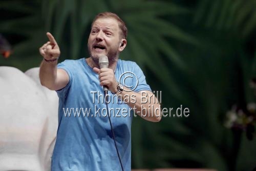 Deutsche Stand Up-Comedian Mario Barth gastiert mit seinem Programm 
