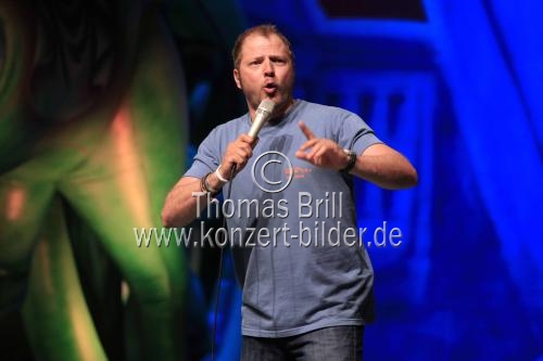 Deutscher Stand Up-Comedian Mario Barth mit seinem Programm 