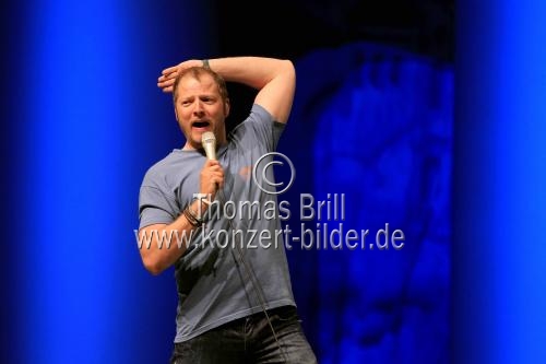 Deutscher Stand Up-Comedian Mario Barth mit seinem Programm 