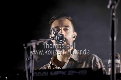 Britische Indie-Rockband Bastille gastiert auf ihrer 