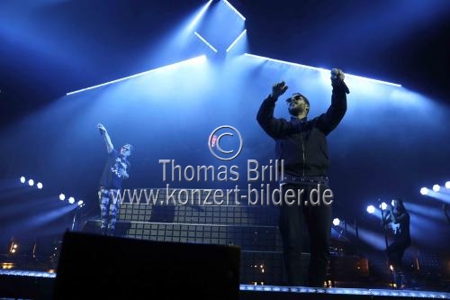 Deutsche Hip-Hop-Musikgruppe Beginner gastieren auf ihrer 