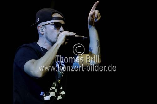 Deutsche Hip-Hop-Musikgruppe Beginner gastieren auf ihrer 
