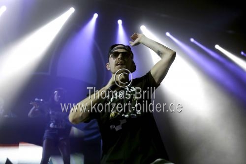 Deutsche Hip-Hop-Musikgruppe Beginner gastieren auf ihrer 