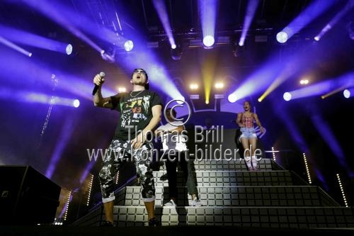 Deutsche Hip-Hop-Musikgruppe Beginner gastieren auf ihrer 