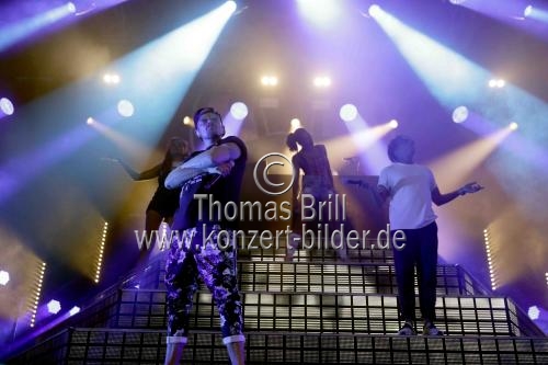 Deutsche Hip-Hop-Musikgruppe Beginner gastieren auf ihrer 