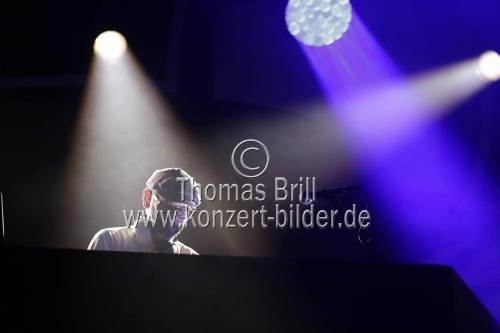 Deutsche Hip-Hop-Musikgruppe Beginner gastieren auf ihrer 