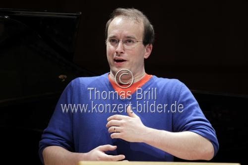 Deutsche Tenor Daniel Behle gastiert in Begleitung des schweizer Pianisten Oliver Schnyder in der Philharmonie Köln (&copy; Thomas Brill)