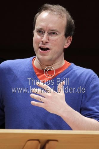 Deutsche Tenor Daniel Behle gastiert in Begleitung des schweizer Pianisten Oliver Schnyder in der Philharmonie Köln (&copy; Thomas Brill)