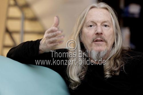 Deutsche Maler und Kunstfälscherehepaar Wolfgang und Helene Beltracchi im Interview in seinem Atelier in Bergisch-Gladbach (© Thomas Brill)